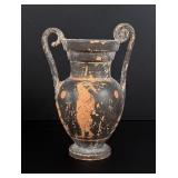 Ancient Greek Apulian Attic Black Volute Krater