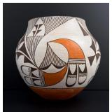 Historic Acoma Pueblo Olla Water Pot Jar