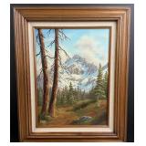 Judy Sleight Mountain Landscape Painting