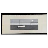 Masaji Yoshida Silence Woodblock Print