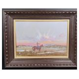 Ace Powell Reservation Sunrise Painting