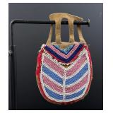 Montana Crow Indian Beaded Belt Bag