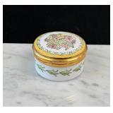 Bilston & Battersea Enamel Trinket Box