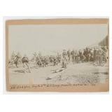 2nd US Cavalry Montana Spanish American War Photo