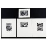 Sergey Mikhailovich Mochalov Woodblock Prints