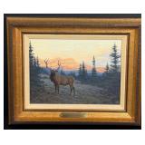 Tom Saubert Dawn Along the Wall Painting
