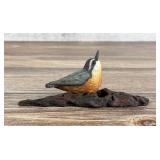 Eric Thorsen Red Breasted Nuthatch Bronze