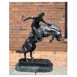 Frederic Remington Bronco Buster Bronze