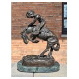 Frederic Remington The Rattlesnake Bronze