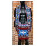 Delaware Native American Indian Bandolier Bag