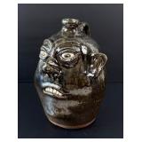 Cleater and Billie Meaders Folk Art Face Jug
