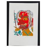 Masaaki Tanaka Hana Matsuri Woodblock Print