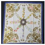 Hermes Arabesques Silk Scarf