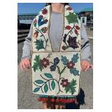 Ojibwe Native American Indian Beaded Bandolier Bag