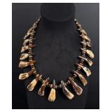 Plains Indian Buffalo Tooth Necklace