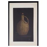 Wako Ito Demijohn Mezzotint Print