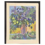 Unidentified Serigraph Print