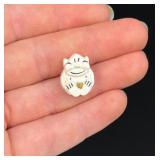 Alaskan Inuit Eskimo Gold Nugget Billiken Pin