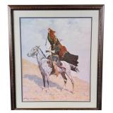 Frederic Remington The Blanket Signal