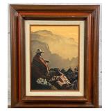 L. Steinbach Mexican Desert Painting