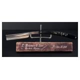 William Elliot Mother of Pearl Straight Razor