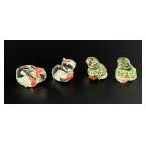 Chinese Millefiori Glass Paperweights