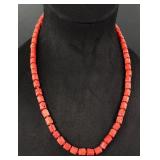 Chinese Branch Coral Necklace