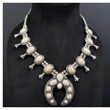 Costume Jewelry Squash Blossom Necklace