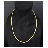 Santo Domingo Pueblo Rolled Heishi Necklace