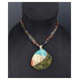 Mary C Lovato Santo Domingo Pueblo Necklace