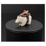 Edna Leki Zuni Carved Bear Fetish