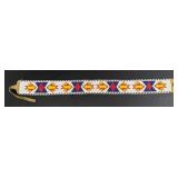 Montana Blackfoot American Indian Beaded Belt