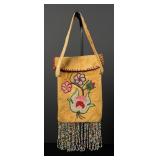 Plateau Native American Beaded Bag