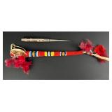 Native American Indian Beaded Awl Case