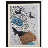 Ueda Fujo White Dream Woodblock Print