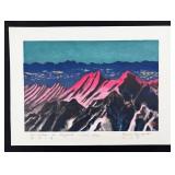 Susumu Yamaguchi Mount Hotaka at Daybreak Print