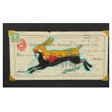 Lyle Omeasoo Blackfeet Montana Ledger Painting