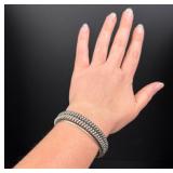 Old Pawn Navajo Sterling Silver Bracelet