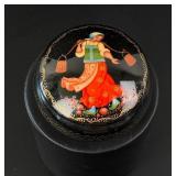 Russian Palekh Fairy Tale Lacquer Box
