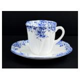 Shelley Dainty Blue Demitasse Teacup
