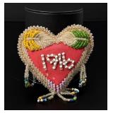 Iroquois Indian Beaded Whimsy Pin Cushion