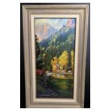 Robert Walton Indian Camp Painting