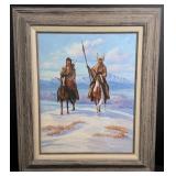 Everett Russell Winter Warriors Painting