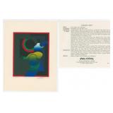Akira Kurozaki Woodblock Print