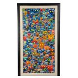 Dr Seuss A Plethora of Cats Serigraph