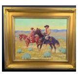 RE Pierce The Last Ride George Custer Painting