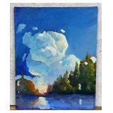 William Hawkins The Coming Storm Oil Painting