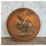 The Cheyenne Roman Bronze Works Remington Plaque