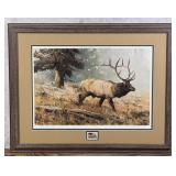 Ken Carlson RMEF Elk Foundation Stamp Print