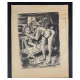 Rudy Autio Sauna Photogravure